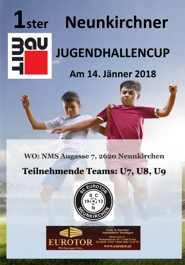 Plakat Hallencup 2018