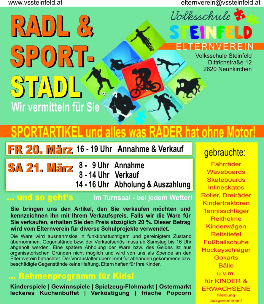 flyer 2015 radl & sport Stadl